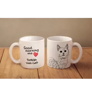 Türkisch Van - Tasse mit Katze, personalisierte Tasse mit Druck, klassisches Geschenk für jede Marke Art-Dog