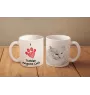Türkisch Angora - Tasse mit Katze, entzückende Tasse mit Grafik, Geschenk mit Ihrem Foto von der Marke Art-Dog