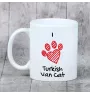 Türkisch Van - Tasse mit Katze, entzückende Tasse mit Grafik, Geschenk mit Ihrem Foto von der Marke Art-Dog