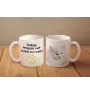 Türkisch Angora - Tasse mit Katze, fröhliche Tasse für Hundefreunde, personalisiertes Geschenk der Marke Art-Dog