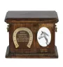 Akhal-Teke - urn for horse ashes, urn for horse with a photo, personalized box for animal ashes by Art-Dog brand