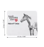 Akhal-Teke - mouse pad with print, personalized pad with a horse, unique gadget for an office worker from the Art-Dog brand