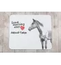 Akhal-Teke - mouse pad with print, personalized pad with a horse, unique gadget for an office worker from the Art-Dog brand