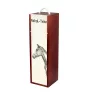 Akhal-Teke - Weinkiste mit Pferd, Alkoholkiste mit Grafik, personalisierte Geschenkbox der Marke Art-Dog