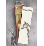 Akhal-Teke - Weinkiste mit Pferd, Alkoholkiste mit Grafik, personalisierte Geschenkbox der Marke Art-Dog