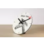 Akhal-Teke - wall clock with a horse, shelf clock with a print, personalized home decoration from the Art-Dog brand
