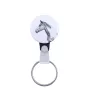 Akhal-Teke - porte-clés unique avec une photo de cheval, produit fait à la main, accroche légère et pratique de la marque Art-Dog