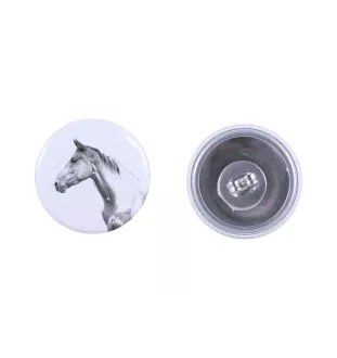 Akhal-Teke - deine Ohrringe, handgemacht, Schmuck handgefertigt von der Marke Art-Dog