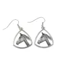 Akhal-Teke - earrings with a horse, hanging earrings with a picture, personalized jewelry with Art-Dog brand print