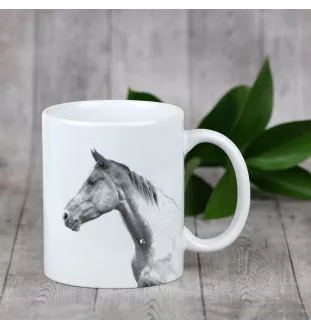 Akhal-Teke - tasse avec un cheval, une tasse charmante avec une illustration, un cadeau avec votre photo de la marque Art-Dog