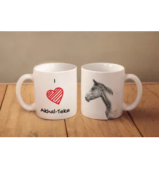 Akhal-Teke - Tasse mit Pferd, niedliche Tasse mit Grafik, Geschenk mit Ihrem Foto von der Marke Art-Dog