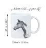 Akhal-Teke - tasse avec un cheval, une tasse joyeuse pour les amoureux des chiens, un cadeau personnalisé de la marque Art-Dog