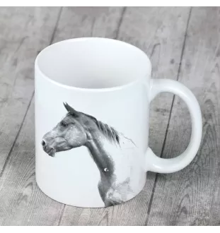 Akhal-Teke - tasse avec un cheval, une tasse joyeuse pour les amoureux des chiens, un cadeau personnalisé de la marque Art-Dog