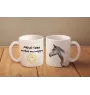 Akhal-Teke - cup with a horse, a cheerful cup for a dog lover, a personalized gift from the Art-Dog brand
