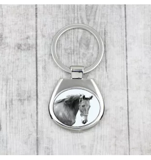 American Saddlebred - keychain with a horse, keychain with a print, personalized pendant from the Art-Dog brand