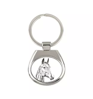 American Warmblood - keychain with a horse, keychain with a print, personalized pendant from the Art-Dog brand
