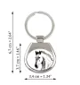 Andalusian - keychain with a horse, keychain with a print, personalized pendant from the Art-Dog brand