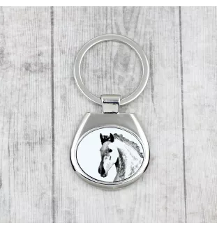 Andalusian - keychain with a horse, keychain with a print, personalized pendant from the Art-Dog brand