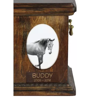 American Saddlebred płyta nagrobna z koniem Art-Dog