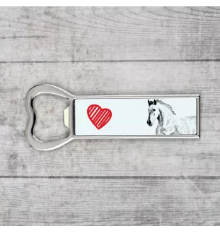 Andalou - ouvre-bouteille avec un cheval, ouvre-bouteille personnalisé pour le réfrigérateur, cadeau unique pour homme de la marque Art-Dog