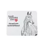 Cheval de sang américain - tapis de souris imprimé, tapis de souris personnalisé avec un cheval, un gadget unique pour un employé de bureau de la marque Art-Dog