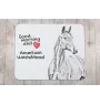 Amerikanisches Warmblut - Mauspad mit Druck, personalisiertes Mauspad mit Pferd, einzigartiges Gadget für Büroangestellte von Art-Dog.