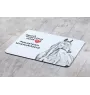 Cheval de sang américain - tapis de souris imprimé, tapis de souris personnalisé avec un cheval, un gadget unique pour un employé de bureau de la marque Art-Dog