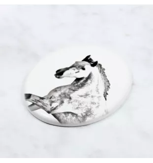 Andaluzyjski płyta nagrobna z koniem Art-Dog