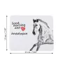 Andalusier - Mauspad mit Druck, personalisiertes Mauspad mit Pferd, einzigartiges Gadget für Büroangestellte von Art-Dog.