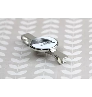 American Saddlebred - tie clip with a horse, personalized tie clip, a unique gift for a man from the Art-Dog brand