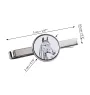 American Warmblood - tie clip with a horse, personalized tie clip, a unique gift for a man from the Art-Dog brand