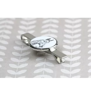 Amerikanisches Warmblut - Krawattennadel mit Pferd, personalisierter Krawattenclip, einzigartiges Geschenk für Männer von der Marke Art-Dog