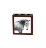 American Saddlebred - pen holder with a horse, desk organizer with a print, personalized desk decoration from the Art-Dog brand