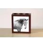 American Saddlebred - pen holder with a horse, desk organizer with a print, personalized desk decoration from the Art-Dog brand