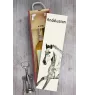 Andalusian - wine box with a horse, alcohol box with graphics, personalized gift box from the Art-Dog brand