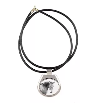 American Saddlebred - horse necklace, personalized pendant with a photo, unique necklace for women and men by Art-Dog brand