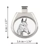 American Warmblood - horse necklace, personalized pendant with a photo, unique necklace for women and men by Art-Dog brand