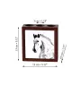 Andalusian - pen holder with a horse, desk organizer with a print, personalized desk decoration from the Art-Dog brand