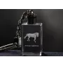 Cheval de selle américain - Pendentif en cristal avec photo de cheval, pendentif lumineux, cadeau unique de la marque Art-Dog