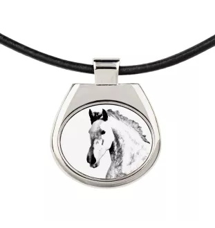 Andalusier - Halskette mit Pferd, personalisierter Anhänger mit Foto, einzigartige Halskette für Frauen und Männer von der Marke Art-Dog