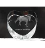 American Saddlebred serce kryształowe z koniem Art-Dog