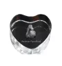 American Warmblood - a photo of a horse in crystal, a crystal heart, a unique frame with a photo from the Art-Dog brand