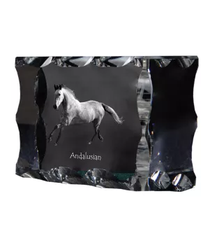 Andaluzyjski ramka kryształowe z koniem Art-Dog