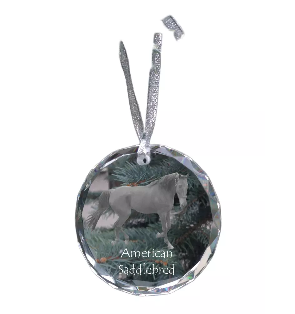 American Saddlebred medal kryształowy z koniem Art-Dog