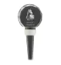 Cheval de sang américain - Bouchon de bouteille en cristal avec cheval, bouchon de vin unique avec photo, cadeau personnalisé pour sommelier par la marque Art-Dog