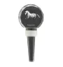 Andalusier - Kristallflaschenverschluss mit Pferd, einzigartiger Weinverschluss mit Foto, personalisiertes Geschenk für Sommelier der Marke Art-Dog