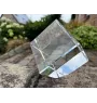 American Saddlebred - crystal cube with a horse picture, horse picture in crystal, cubic paperweight from Art-Dog brand