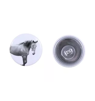 American Saddlebred - earrings your photo, handmade, jewelry handcrafted by Art-Dog brand