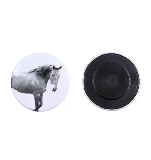 Cheval de selle américain - aimant avec cheval, empreinte exceptionnelle de cheval de la marque Art-Dog