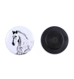 Andalou - aimant avec cheval, empreinte exceptionnelle de cheval de la marque Art-Dog